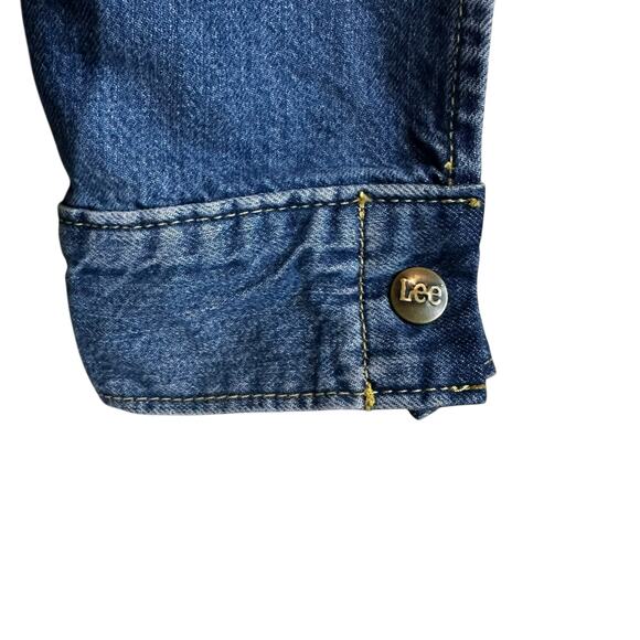 NWT Lee Womens Union-Alls Denim Jumpsuit Coveralls Brown Corduroy Collar S Retro - Picture 7 of 15